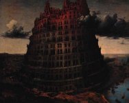 Вавилонская башня (Роттердам, музей Бойманс ван Бейнинген, 1567)